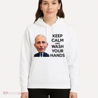 Dr Fauci Keep Calm And Wash Your Hands Hoodie thumb 5