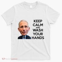 Dr Fauci Keep Calm And Wash Your Hands T-Shirt thumb 0