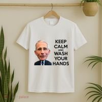 Dr Fauci Keep Calm And Wash Your Hands T-Shirt thumb 2