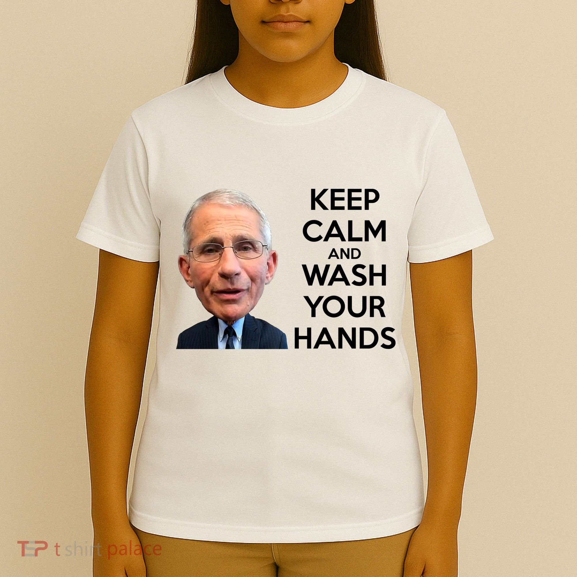 Dr Fauci Keep Calm And Wash Your Hands T-Shirt