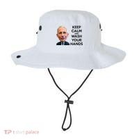 Dr Fauci Keep Calm And Wash Your Hands Bucket Hat thumb 0