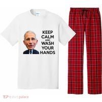Dr Fauci Keep Calm And Wash Your Hands Pajama Set thumb 0