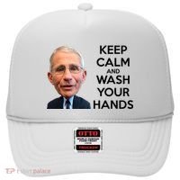 Dr Fauci Keep Calm And Wash Your Hands Hat thumb 0
