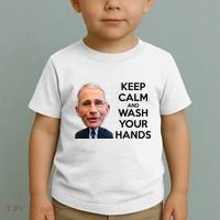 Dr Fauci Keep Calm And Wash Your Hands Toddler T-Shirt thumb 2
