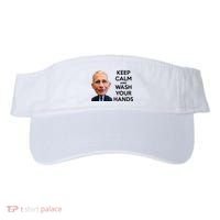 Dr Fauci Keep Calm And Wash Your Hands Visor thumb 0