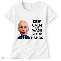 Dr Fauci Keep Calm And Wash Your Hands Women's T-Shirt thumb 0