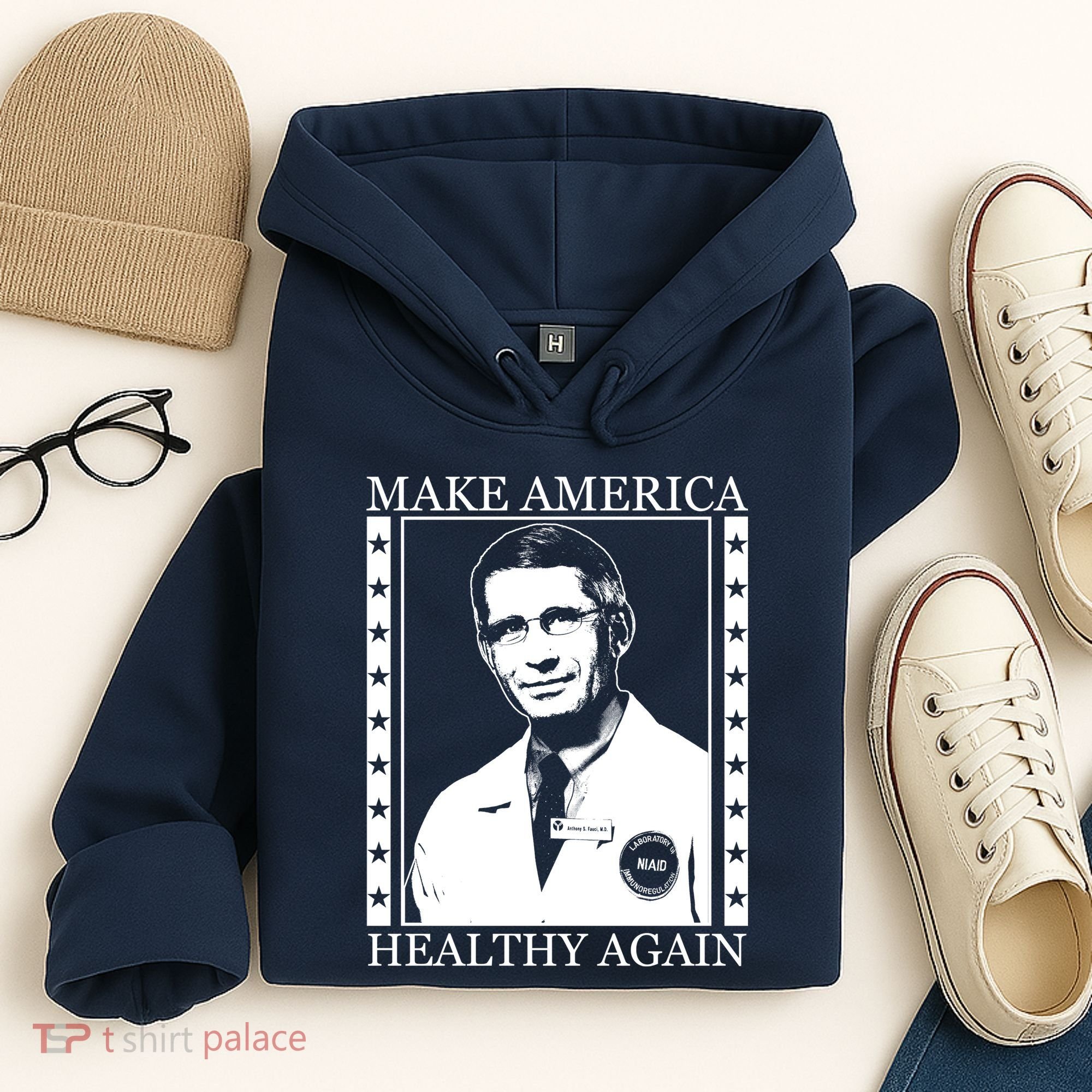 Dr Fauci Make America Healthy Again Hoodie