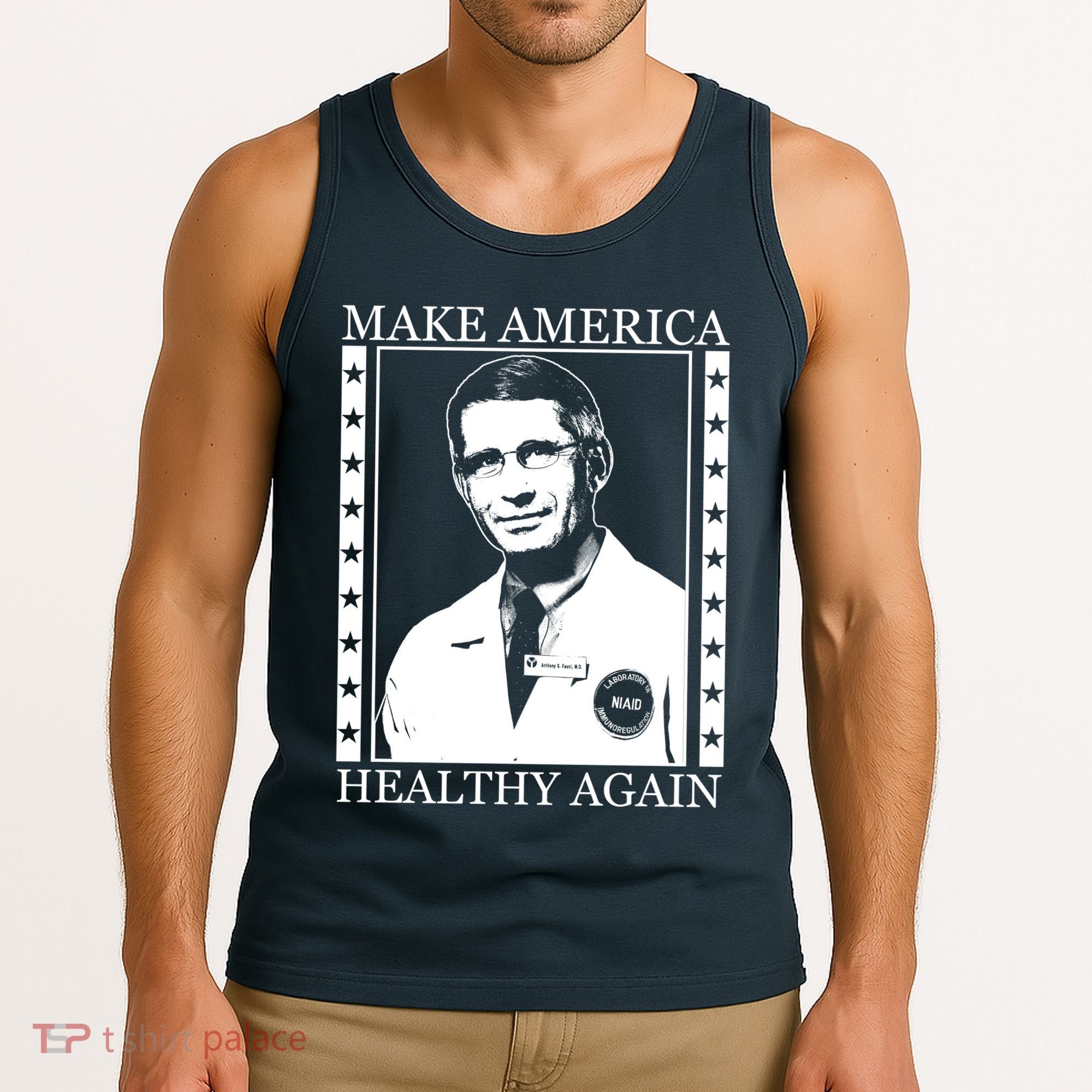 Dr Fauci Make America Healthy Again Tank Top