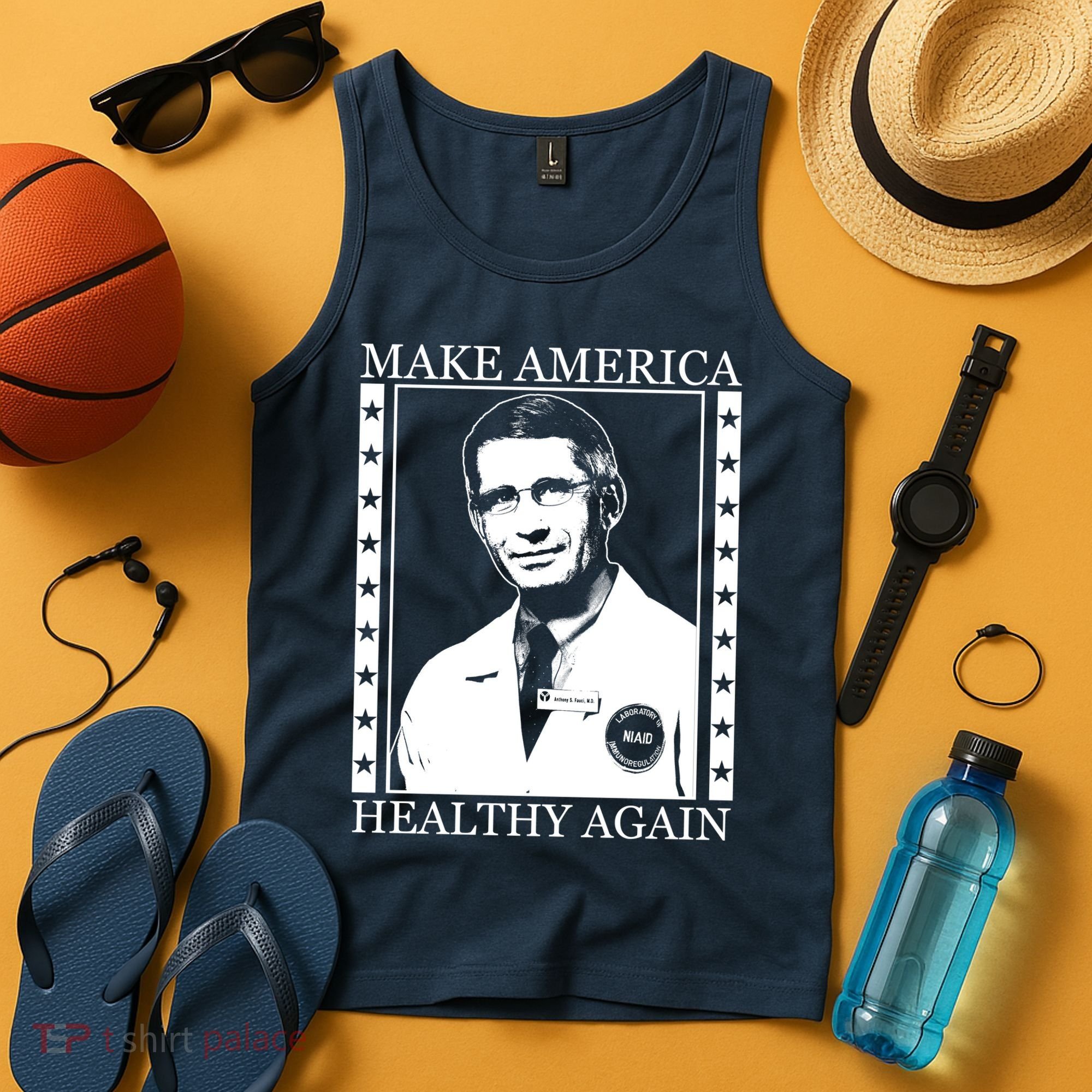 Dr Fauci Make America Healthy Again Tank Top