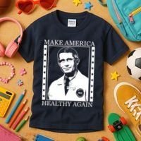 Dr Fauci Make America Healthy Again Kids T-Shirt thumb 3