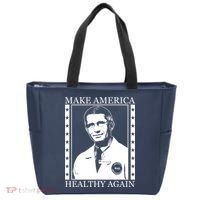 Dr Fauci Make America Healthy Again Tote Bag thumb 0