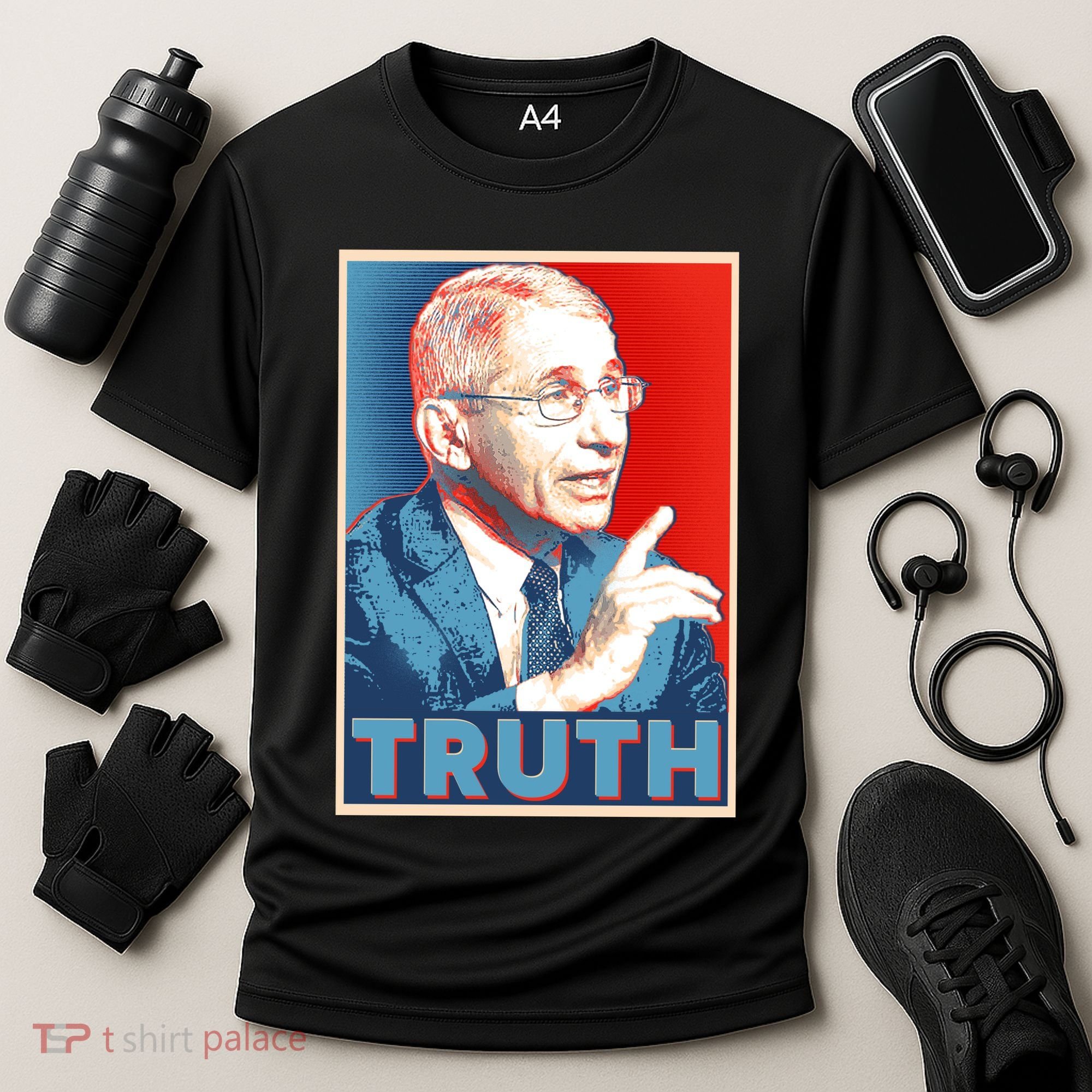 Dr Fauci Truth Election Poster Cooling Performance Crew T-Shirt