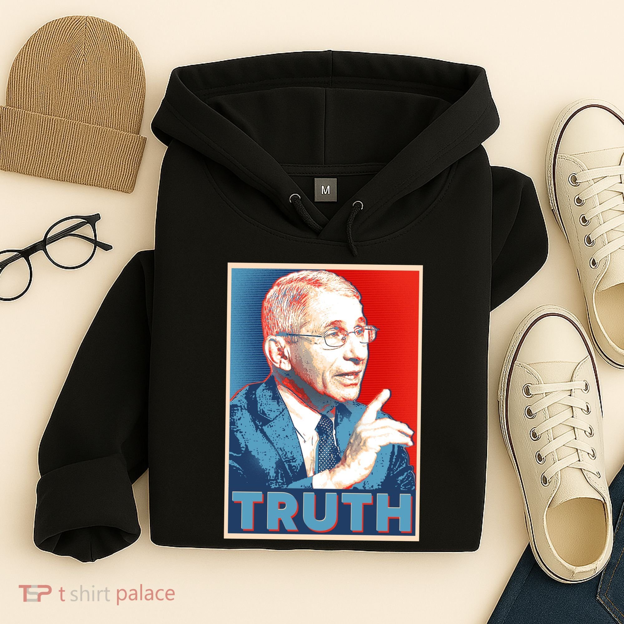 Dr Fauci Truth Election Poster Hoodie
