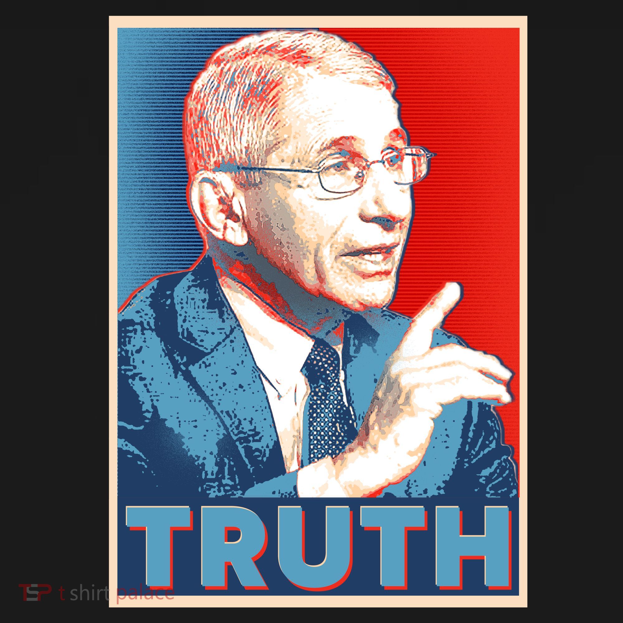 Dr Fauci Truth Election Poster Button