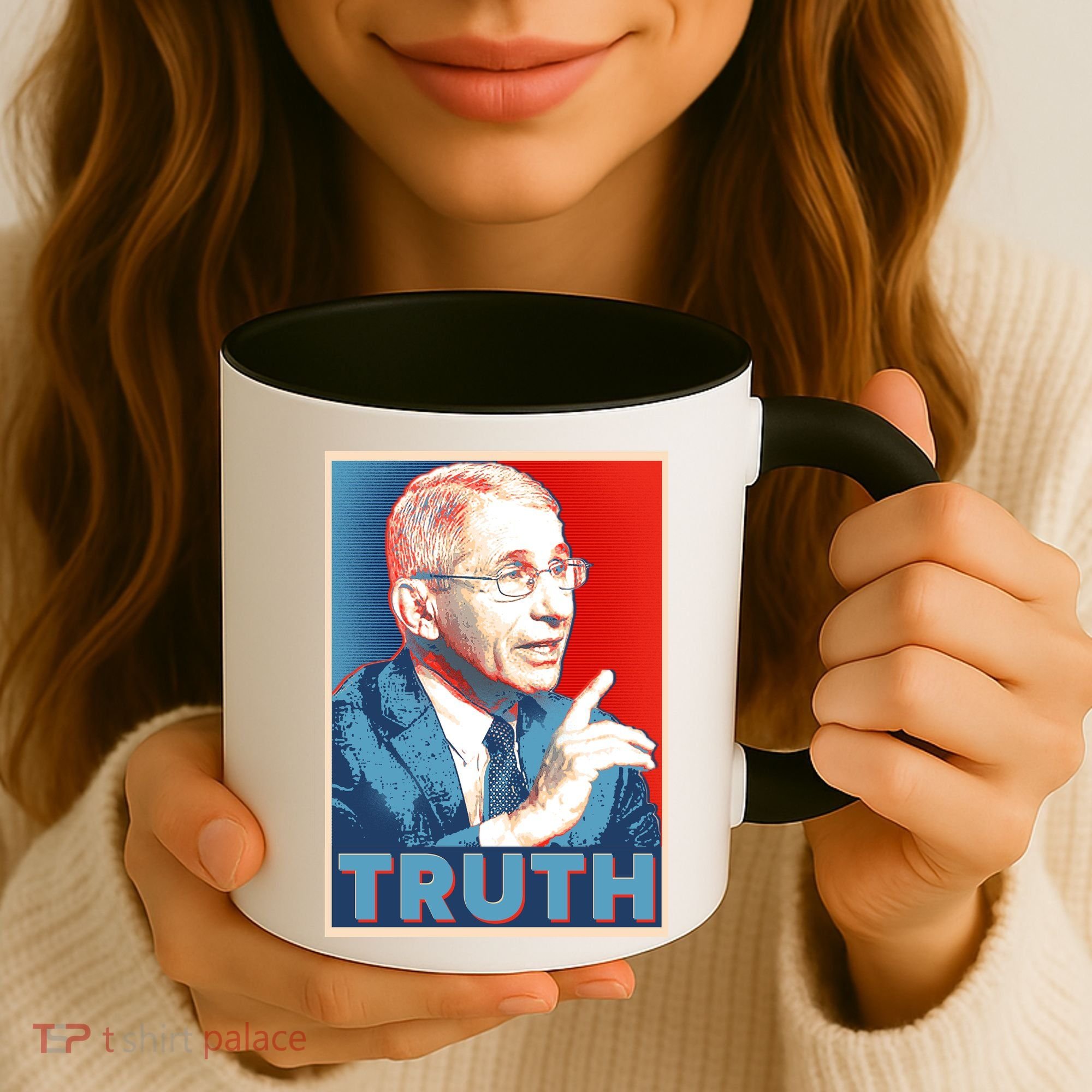 Dr Fauci Truth Election Poster Coffee Mug