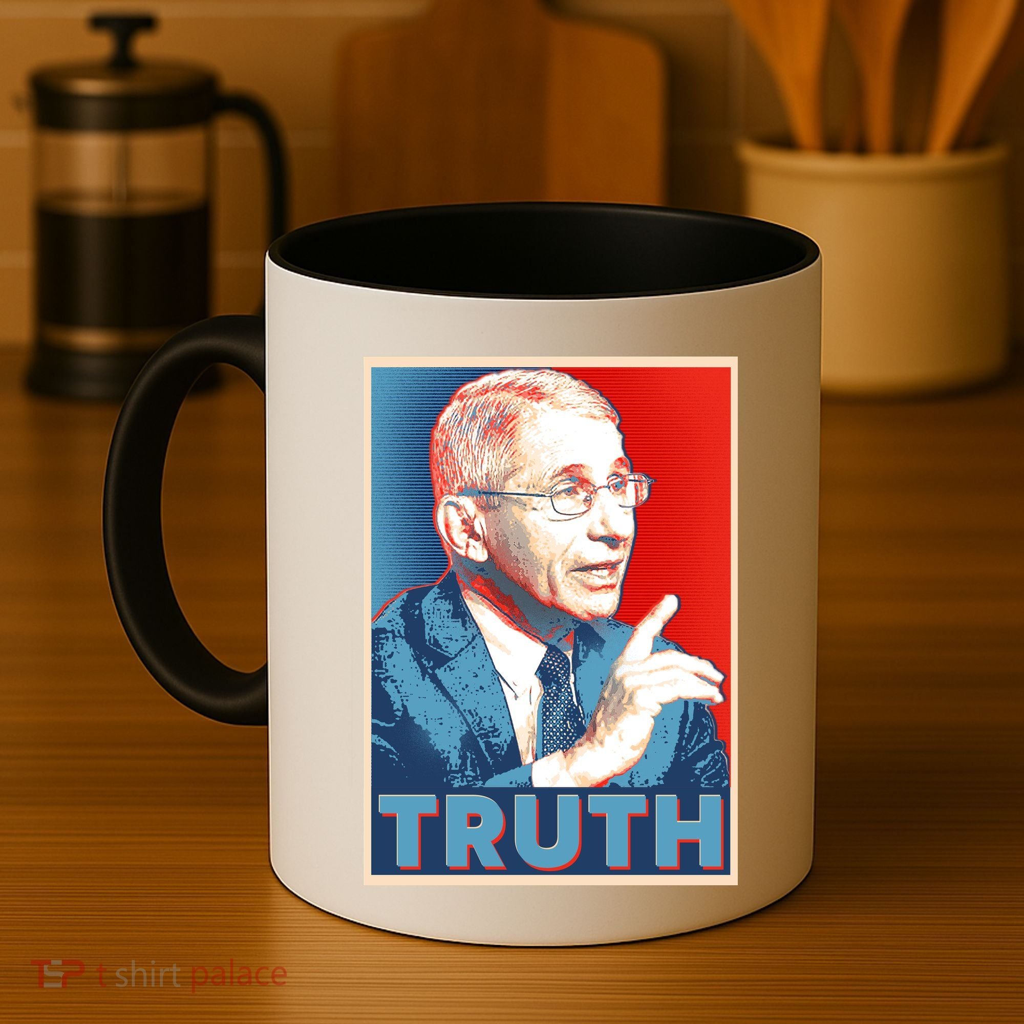 Dr Fauci Truth Election Poster Coffee Mug