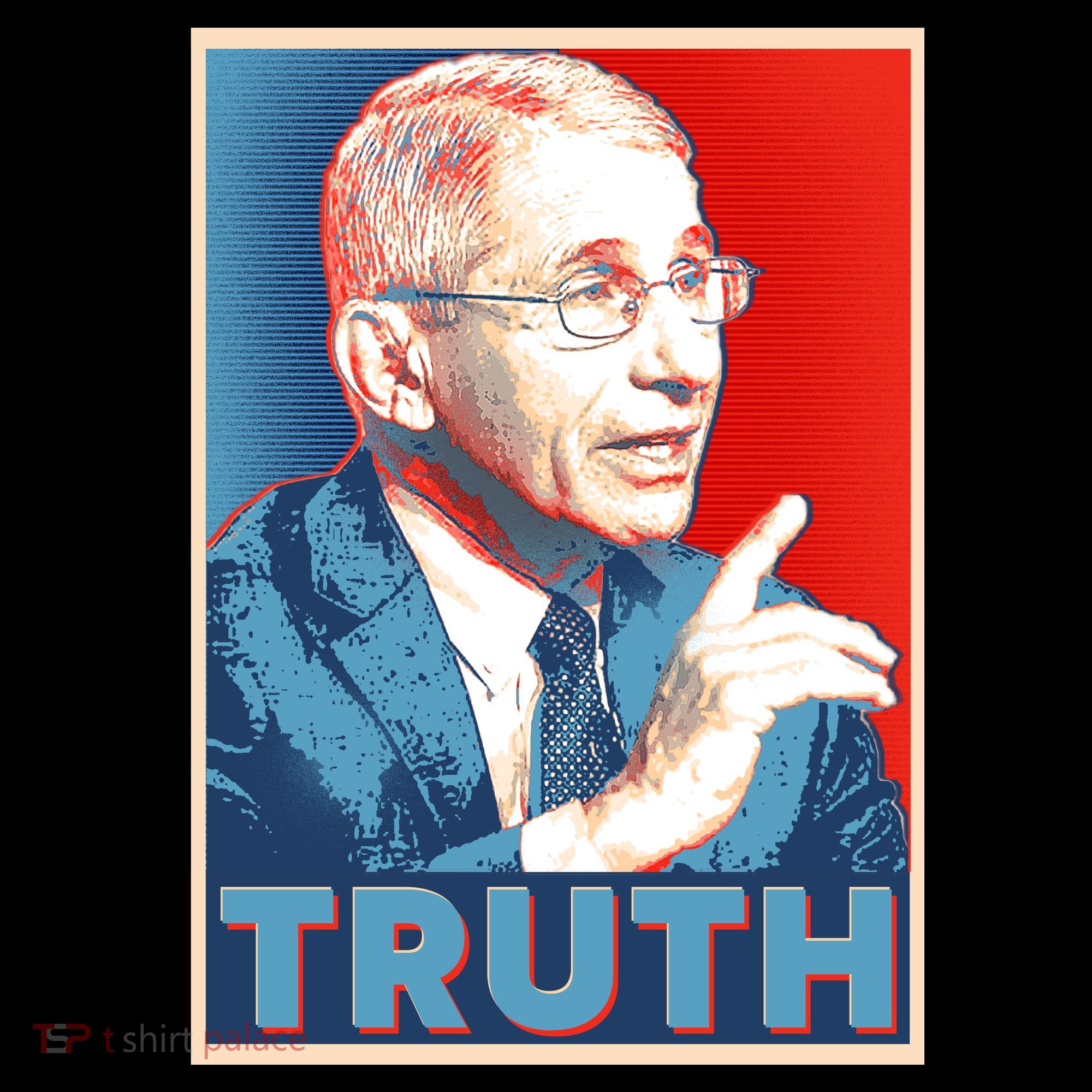 Dr Fauci Truth Election Poster Ornament