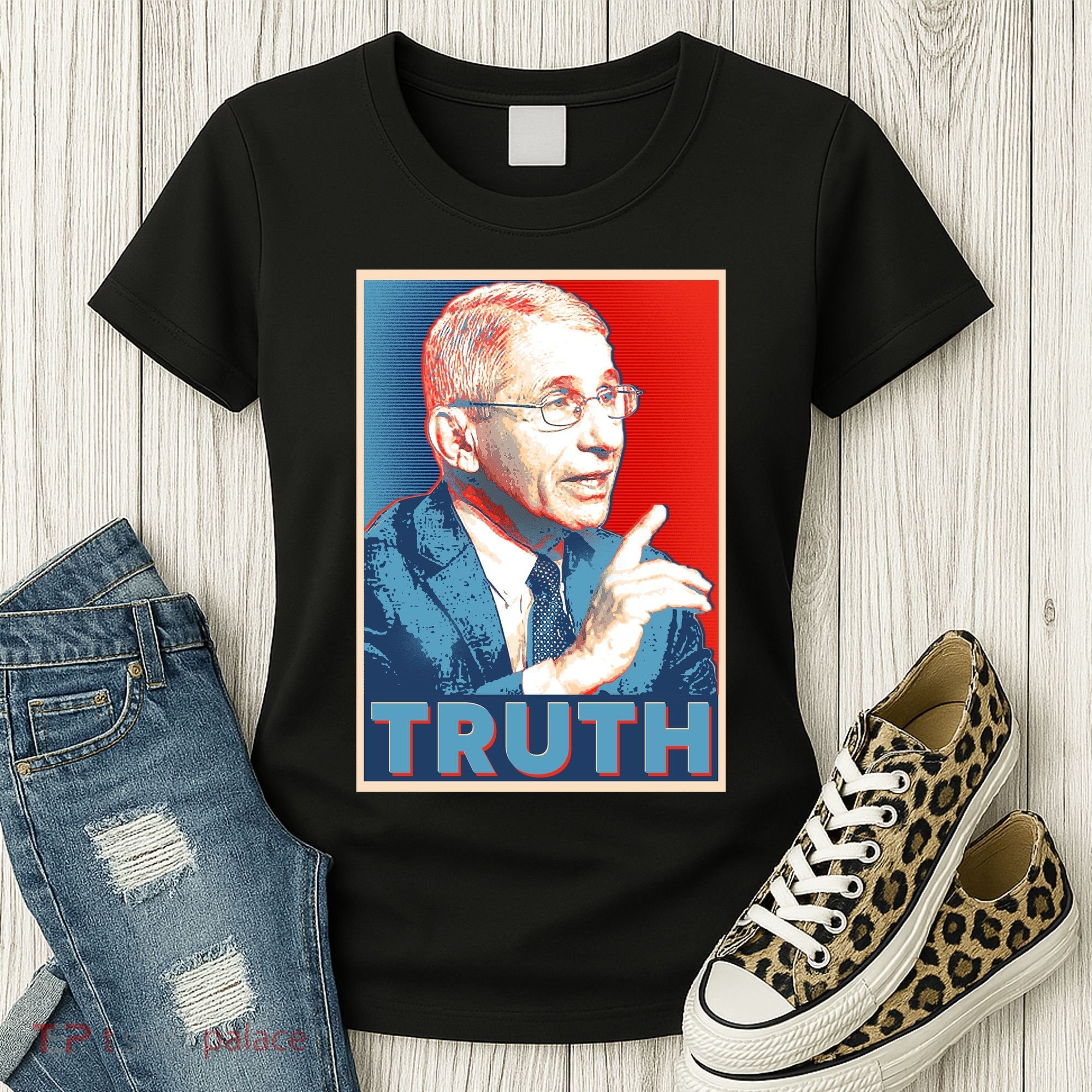 Dr Fauci Truth Election Poster Women's T-Shirt