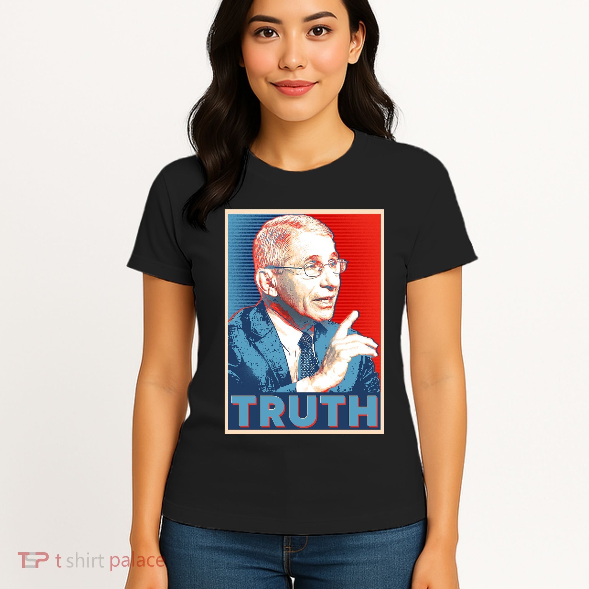 Dr Fauci Truth Election Poster Women's T-Shirt