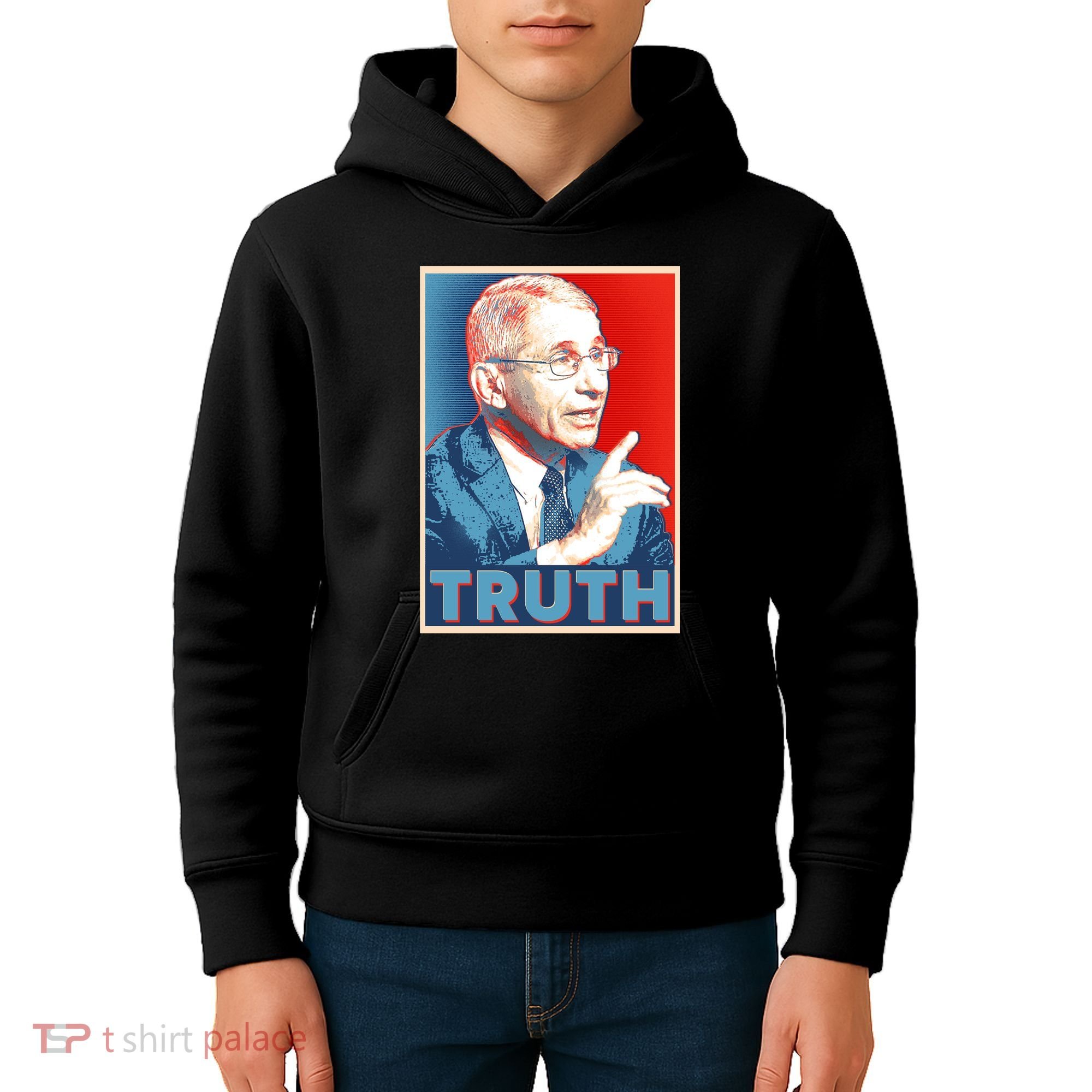 Dr Fauci Truth Election Poster Kids Hoodie