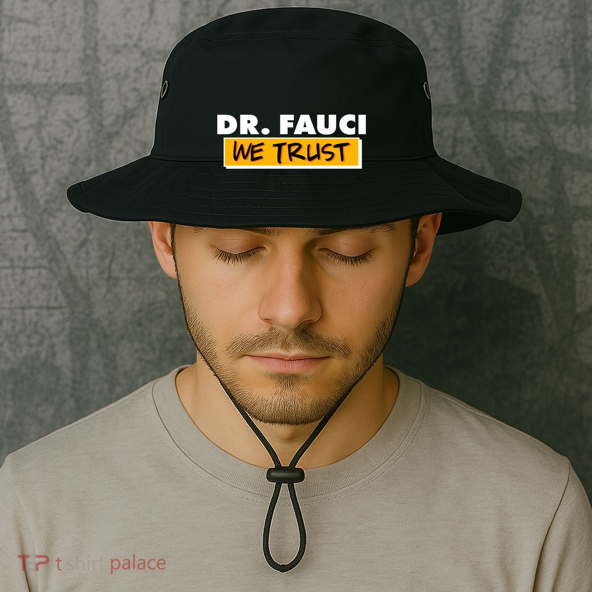 Dr Fauci We Trust Bucket Hat