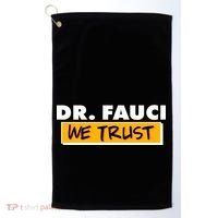 Dr Fauci We Trust Golf Towel thumb 0