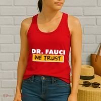Dr Fauci We Trust Women's Tank Top thumb 2