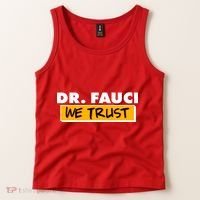 Dr Fauci We Trust Tank Top thumb 2