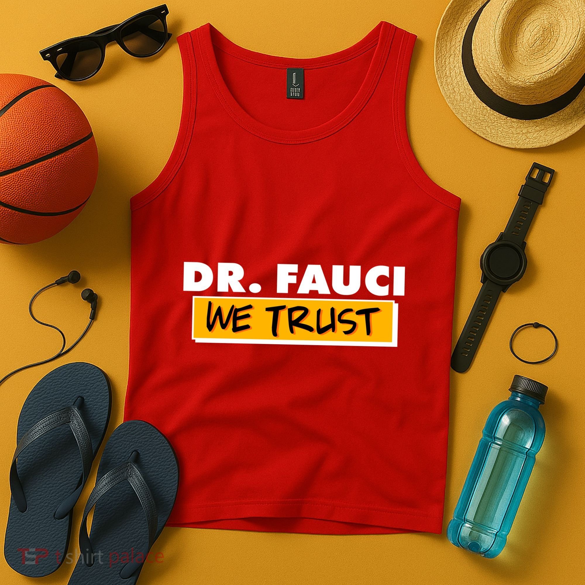 Dr Fauci We Trust Tank Top