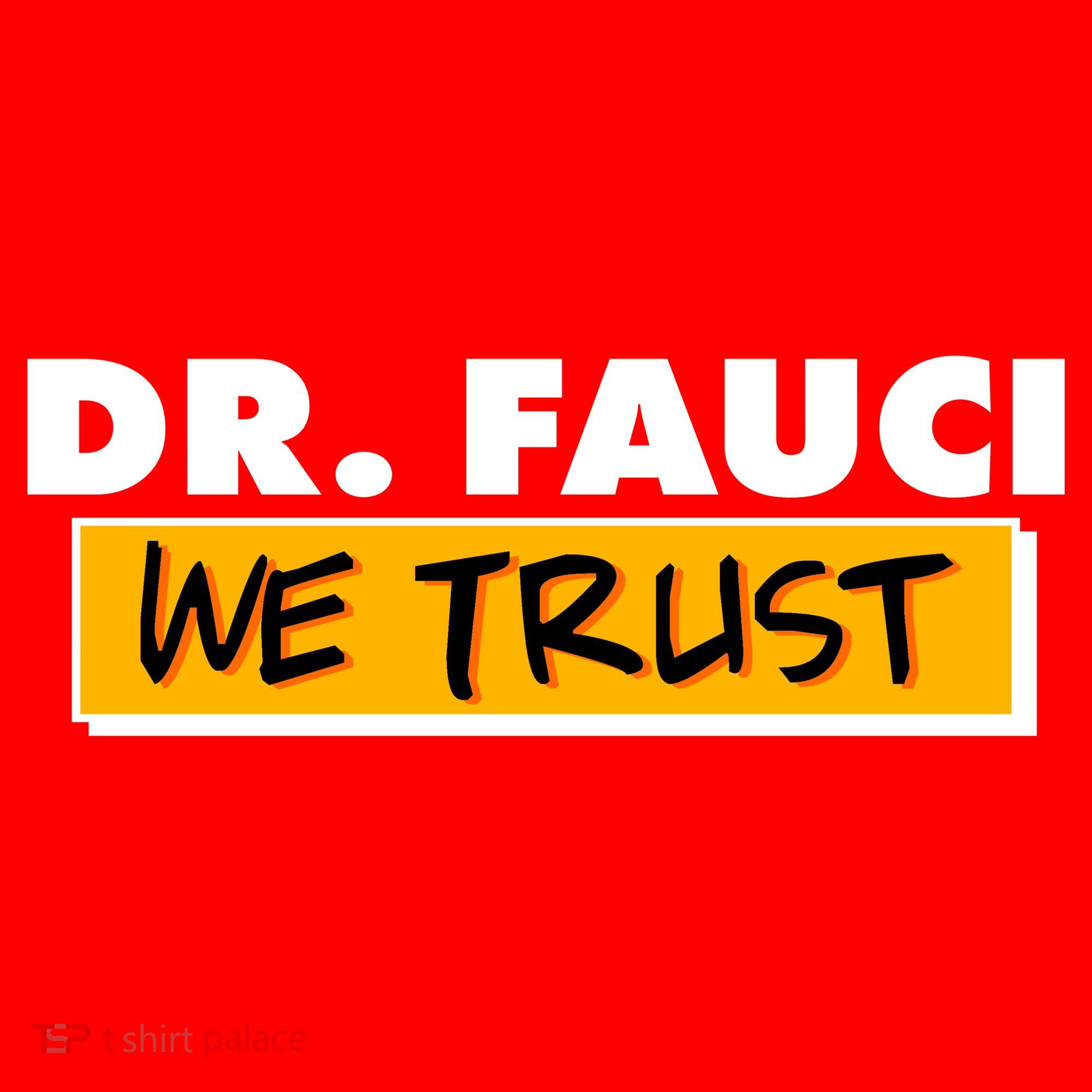 Dr Fauci We Trust Visor