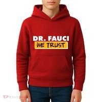 Dr Fauci We Trust Kids Hoodie thumb 4