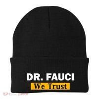 Dr Fauci We Trust I Love Fauci Beanie thumb 0