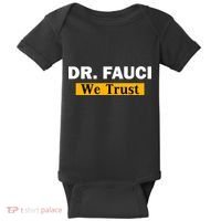 Dr Fauci We Trust I Love Fauci Baby Bodysuit thumb 0