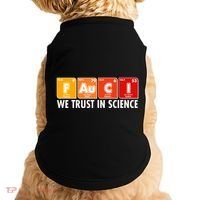 Dr Fauci We Trust In Science Periodical Table Elements Doggie Tank thumb 0