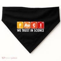Dr Fauci We Trust In Science Periodical Table Elements USA-Made Doggie Bandana thumb 0