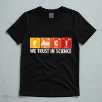 Dr Fauci We Trust In Science Periodical Table Elements T-Shirt thumb 5