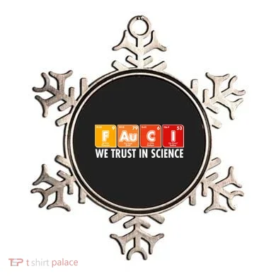Dr Fauci We Trust In Science Periodical Table Elements Ornament