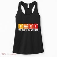 Dr Fauci We Trust In Science Periodical Table Elements Women's Tank Top thumb 0