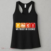 Dr Fauci We Trust In Science Periodical Table Elements Women's Tank Top thumb 3