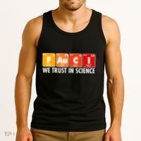 Dr Fauci We Trust In Science Periodical Table Elements Tank Top thumb 3