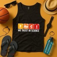Dr Fauci We Trust In Science Periodical Table Elements Tank Top thumb 4
