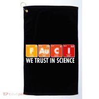 Dr Fauci We Trust In Science Periodical Table Elements Golf Towel thumb 0