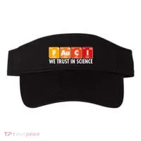 Dr Fauci We Trust In Science Periodical Table Elements Visor thumb 0