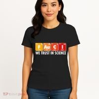 Dr Fauci We Trust In Science Periodical Table Elements Women's T-Shirt thumb 4