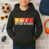 Dr Fauci We Trust In Science Periodical Table Elements Kids Hoodie thumb 2