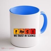 Dr Fauci We Trust In Science Periodical Table Elements Coffee Mug thumb 1