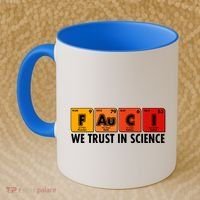 Dr Fauci We Trust In Science Periodical Table Elements Coffee Mug thumb 2