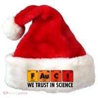 Dr Fauci We Trust In Science Periodical Table Elements Santa Hat thumb 0