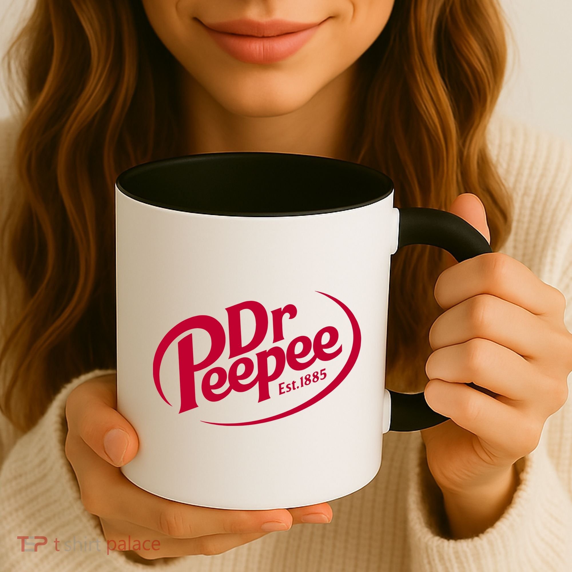 Dr Peepee Soda Pop Logo Coffee Mug