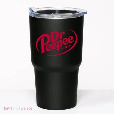 Dr Peepee Soda Pop Logo Tumbler